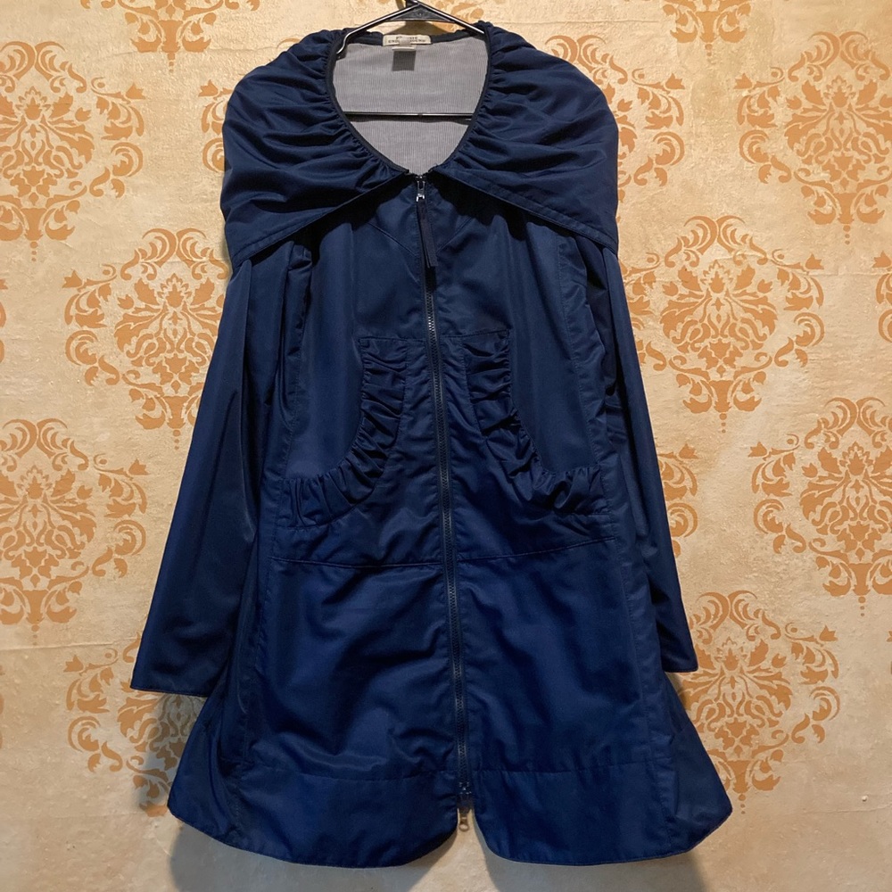 Prairie Underground Rain Cloak Royal Blue Size Small